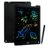 Jonzoo Lcd Writing Tablet 15 Inch,Toys For 3 4 5 6 7 8 9 Years Old,With One-Touch Clearing & Locking Function,Drawing Doodle Board Scribbler Pad With Ruler Gift For Kids(Black)