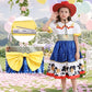 Itvti Jessie Dress For Little Girls Cowgirl Sequins Costume Dress Up Halloween Outfit, 3-4T (Tag 110)