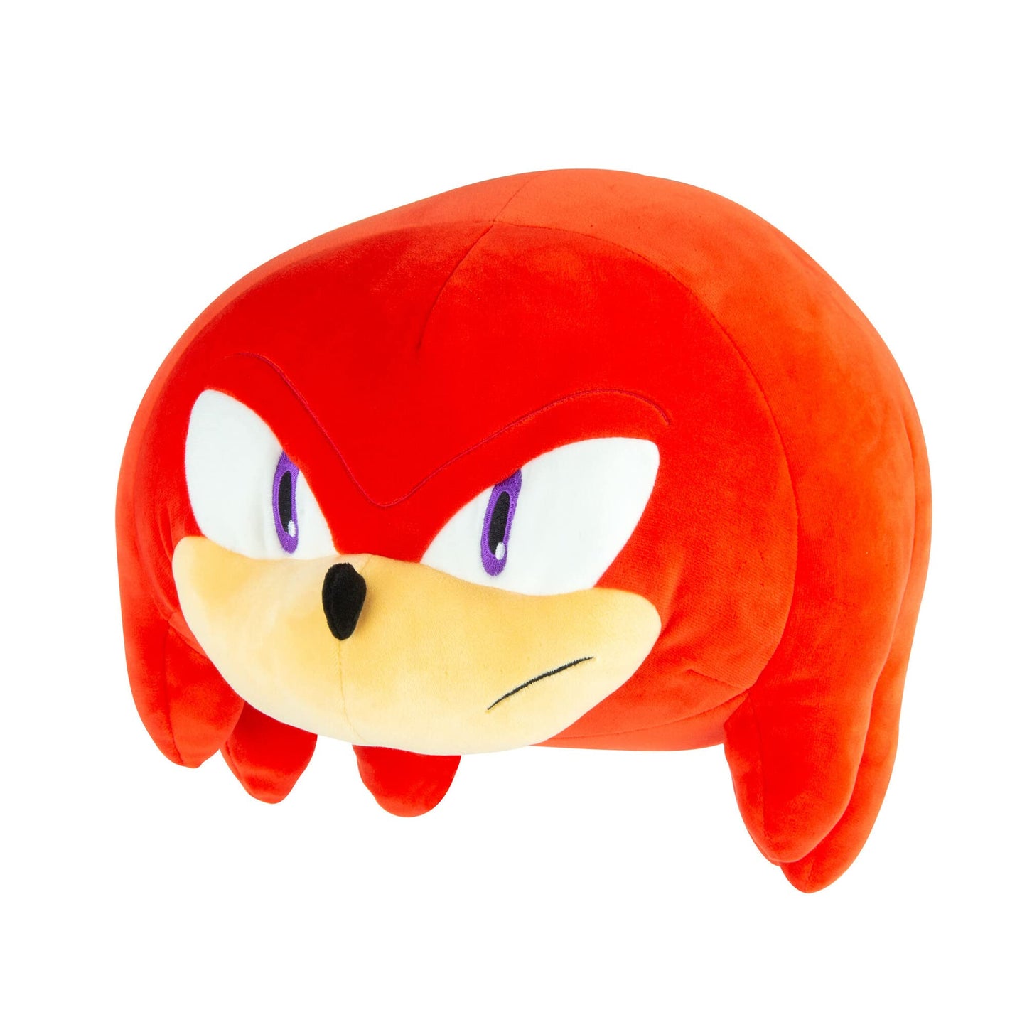 Club Mocchi-Mocchi Knuckles Plush - 15" Red Squishy Collectible Sonic Toy - Soft Polyester Stuffed Animal