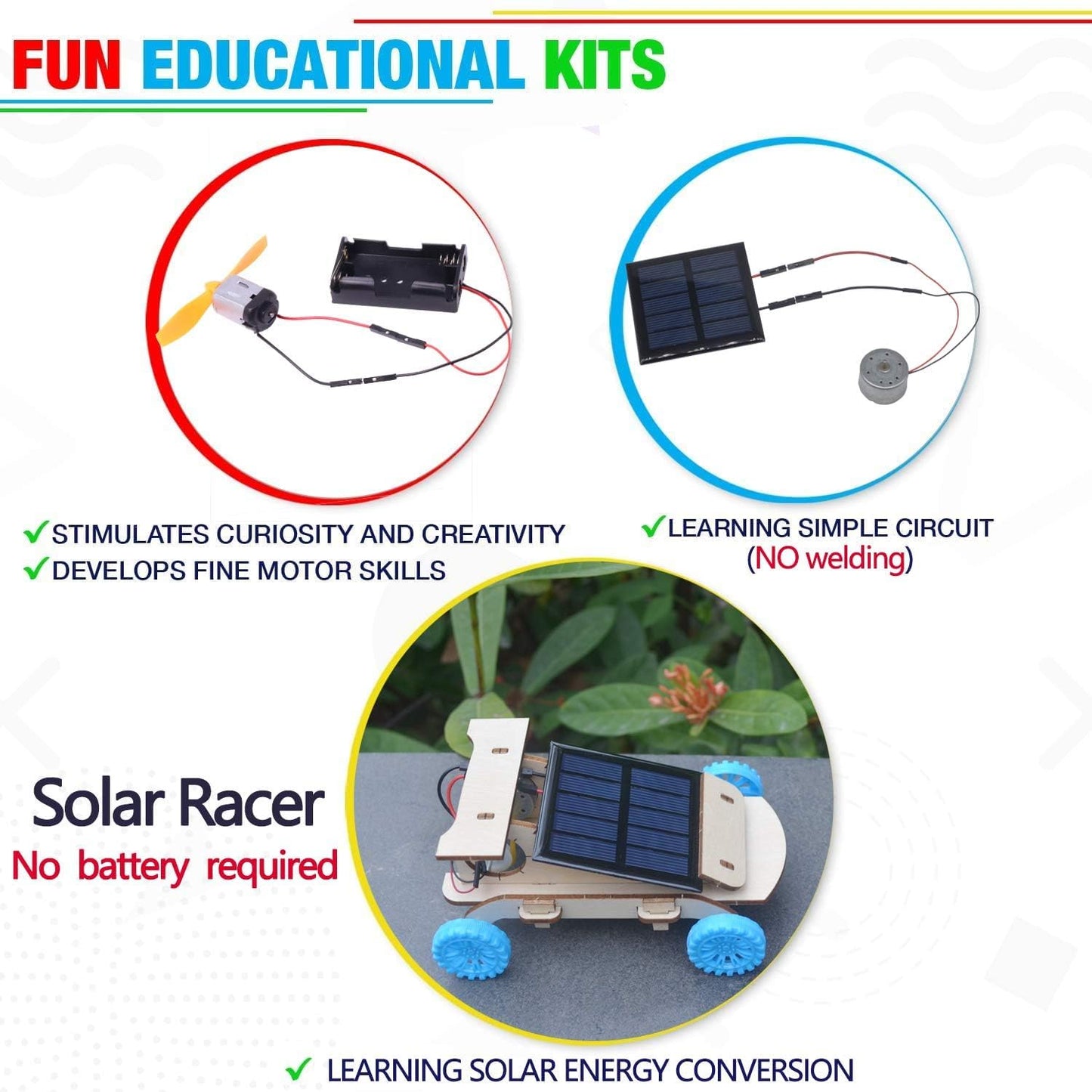 Stem Kits For Kids Age 8-10-12-14, Science Projects For Kids Ages 8-12, Stem Building Toys For Boys Age 8 9 10 12 13 14, Solar Car & Stem Activities Engineering Kits, Diy Kits For Kids, Gifts For Boys