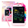 Unicorn Toys LCD Writing Tablet for Girls Kids,Colorful Toddler Drawing Tablet for Educational Baby Girl, Doodle Board Pad Toy f