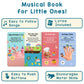Learning Bugs Nursery Rhymes – Sing Along With 28 Favorite Nursery Rhymes, Musical Books For Toddlers, 28-Button Music Book, Musical Toys For Toddlers 1-3