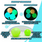 Glow In The Dark Sticky Balls,Stress Balls For Kids And Adults, Ceiling Balls,Dream Balls,Fidget Toys,Sensory Toys,Autism& Adhd Toys,Easter Basket Stuffers,Gifts For Adults And Kids(8Pcs)
