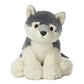 Aurora® Wolf Stuffed Animal - Gray 12 Inches, Polyester, Adventurous Destination Nation™ - Fun Learning Toy
