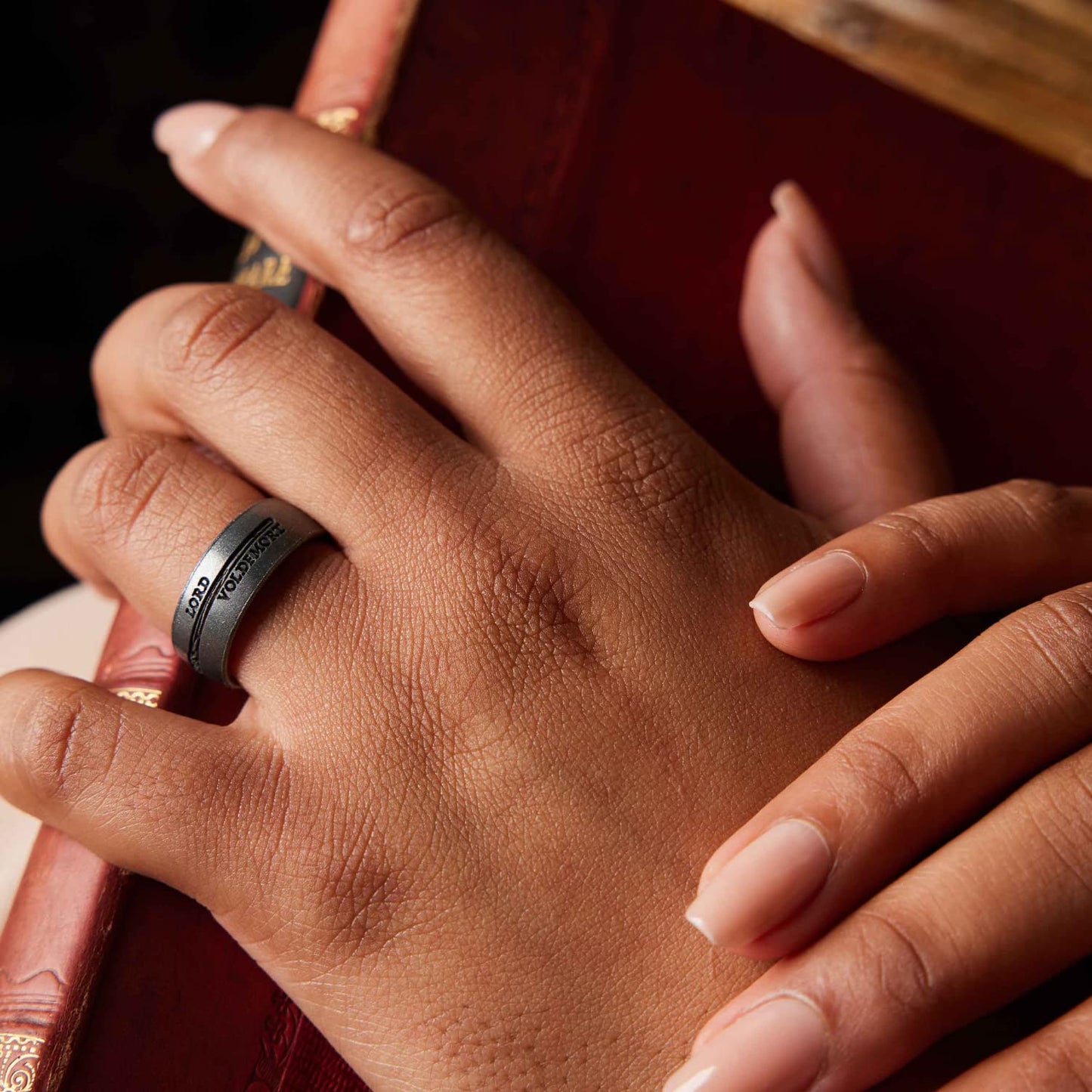 Enso Rings Harry Potter Wand Collection - Comfortable And Flexible Silicone Rings - Lord Voldemort - 10