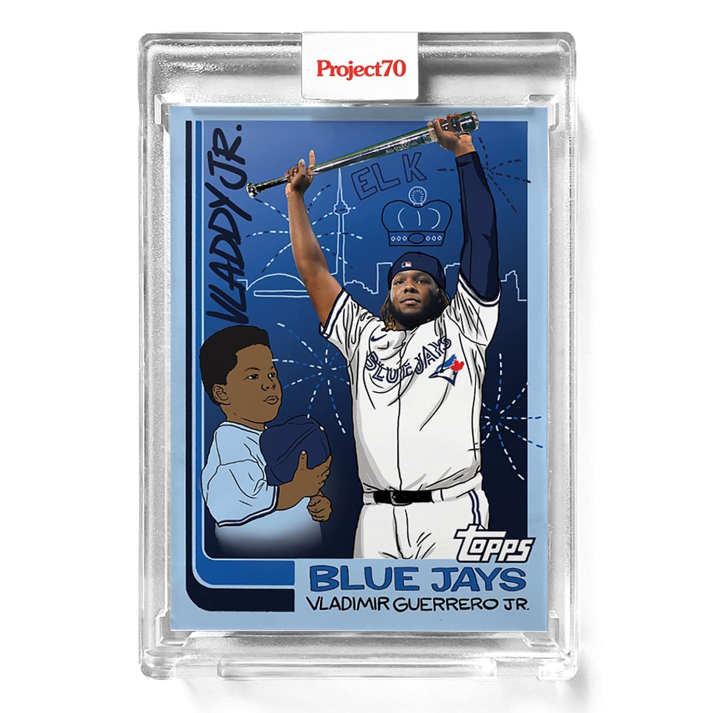 Topps Project70 Card 571 | 1982 Vladimir Guerrero Jr. By Sophia Chang