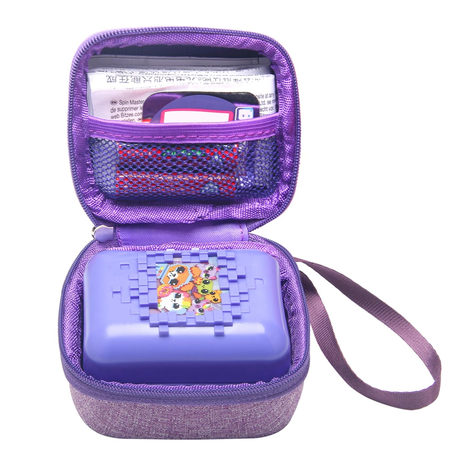 Anglekai Hard Carrying Case For Bitzee Interactive Toy, Protective Travel Case For Bitzee Interactive Toy Digital Pet And Case S