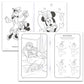 24 Pack Small Coloring Books for Kids Ages 2-4, 4-8 - Coloring Bundle Classroom Prizes, Rewards, Kindergarten Party Favors with