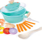 Hape Little Chef Cooking & Steam Playset | Toy Kitchen With Play Food And Accessories, For Children Ages 3+ Years