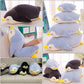 DENTRUN Penguin Stuffed Animals Bulk  Cute Penguin Plush Doll Play Toys for Kids Girls Boys mature-themeds Birthday Xmas Halloween Present Adorable Soft Plushies  12.20/18.11/22.44/25.98 Inchs  Blue  Black