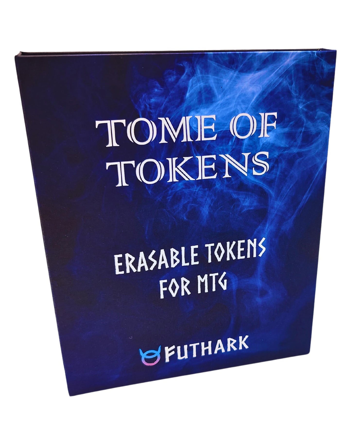 Futhark Dry Erase Mtg Tokens Set Of 60 Cards - Reversible Reusable Double-Sided Universal Tokens Proxy Card For Magic: The Gathe