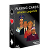 Kulture Games Playing Cards: African Legends - African Playing Cards - Trivia Party Game For Adults & Family Game Night - Black History Playing Cards – Inspirational African Legends Trivia Card Game