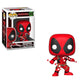 Funko Pop Marvel: Holiday - Deadpool With Candy Canes Collectible Figure, Multicolor