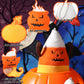 12 Pcs Halloween Devil Candy Corn Plush Toy 6 Inch Multiple Expressions Cute And Funny Stuffed For Halloween Themed Party