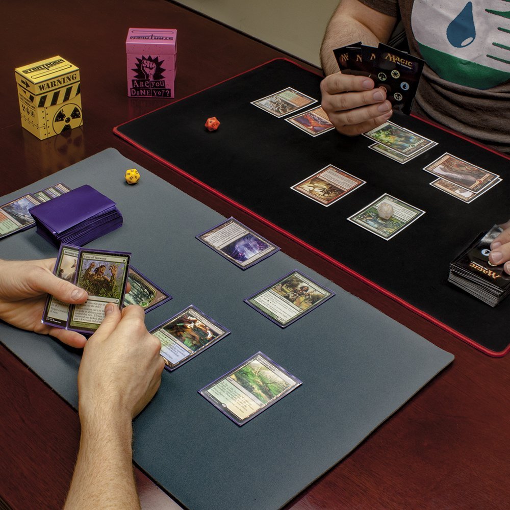 Stratagem The Big Box Card Deck Box W Divider|Tcg Box For Baseball Cards, Mtg, Trading Card Games| 5 Pack - Complete Set