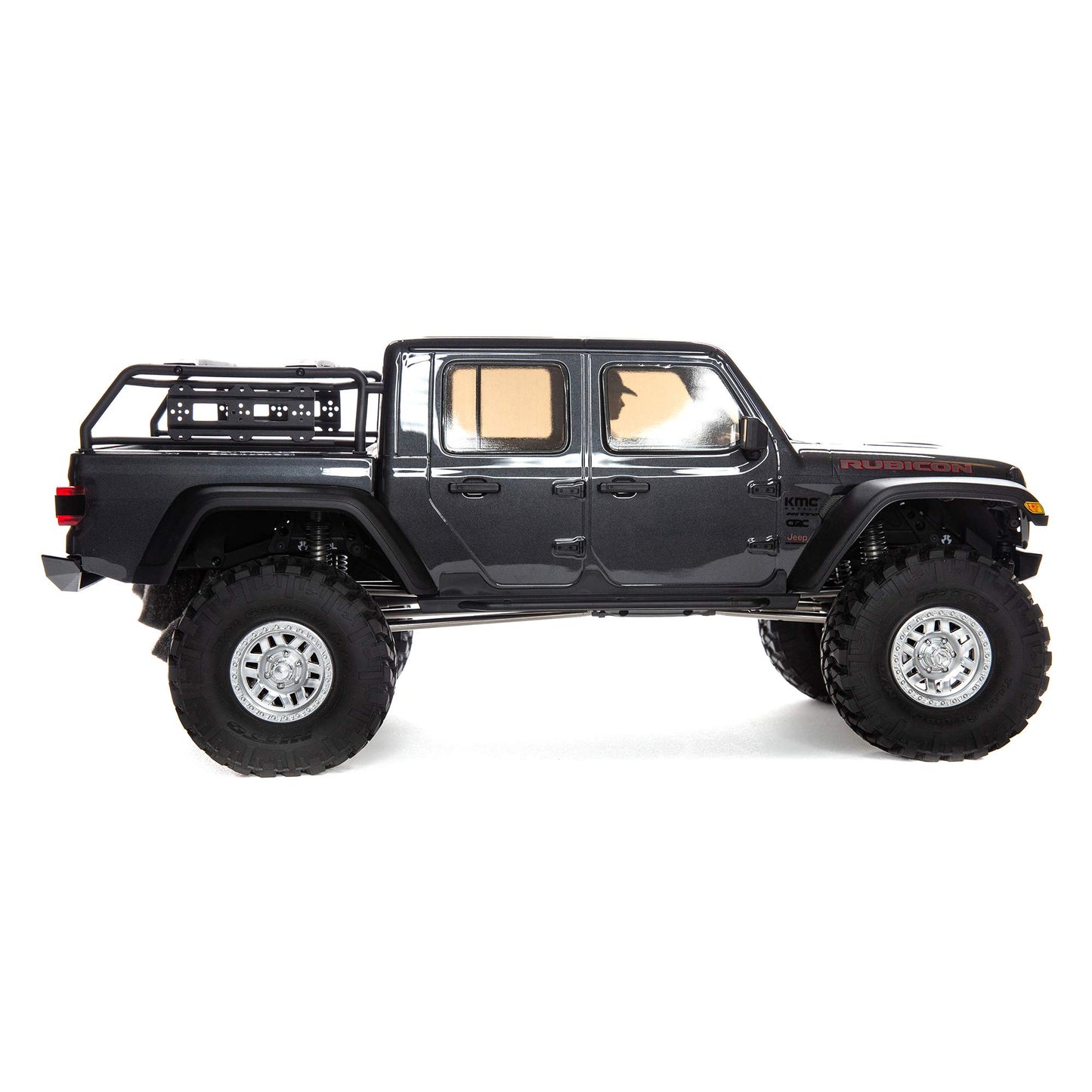 Axial RC Truck 1/10 SCX10 III Jeep JT Gladiator Rock Crawler with Portals RTR (Batteries and Charger Not Included), Gray, AXI030