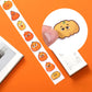 500pcs Halloween Pumpkin Stickers, 8 Styles Self-Adhesive Fall Pumpkin Stickers Decals Roll with Funny Expressions Envelopes Scr