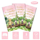 Auroraparty 3Pcs Girl Winnie Party Tablecloth Bear Baby Shower Table Cover Pink Sky Plastic Disposable Rectangle Tablecloth Oh B