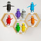 Superbe Repo 3D Printed Character Figure, R.E.P.O Horror Game Posable Articulated Collectible Model For Fans Gift (Multicolor)