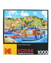 Roseart - Kodak Premium - Symi With Boats In The Harbor, Greece - 1000 Piece Jigsaw Puzzle For Adults