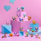 Littlest Pet Shop Pet Surprise Display Collector Set, 18 Mystery Figures, PVC, Multicolor, Model 00599, Ages 4+