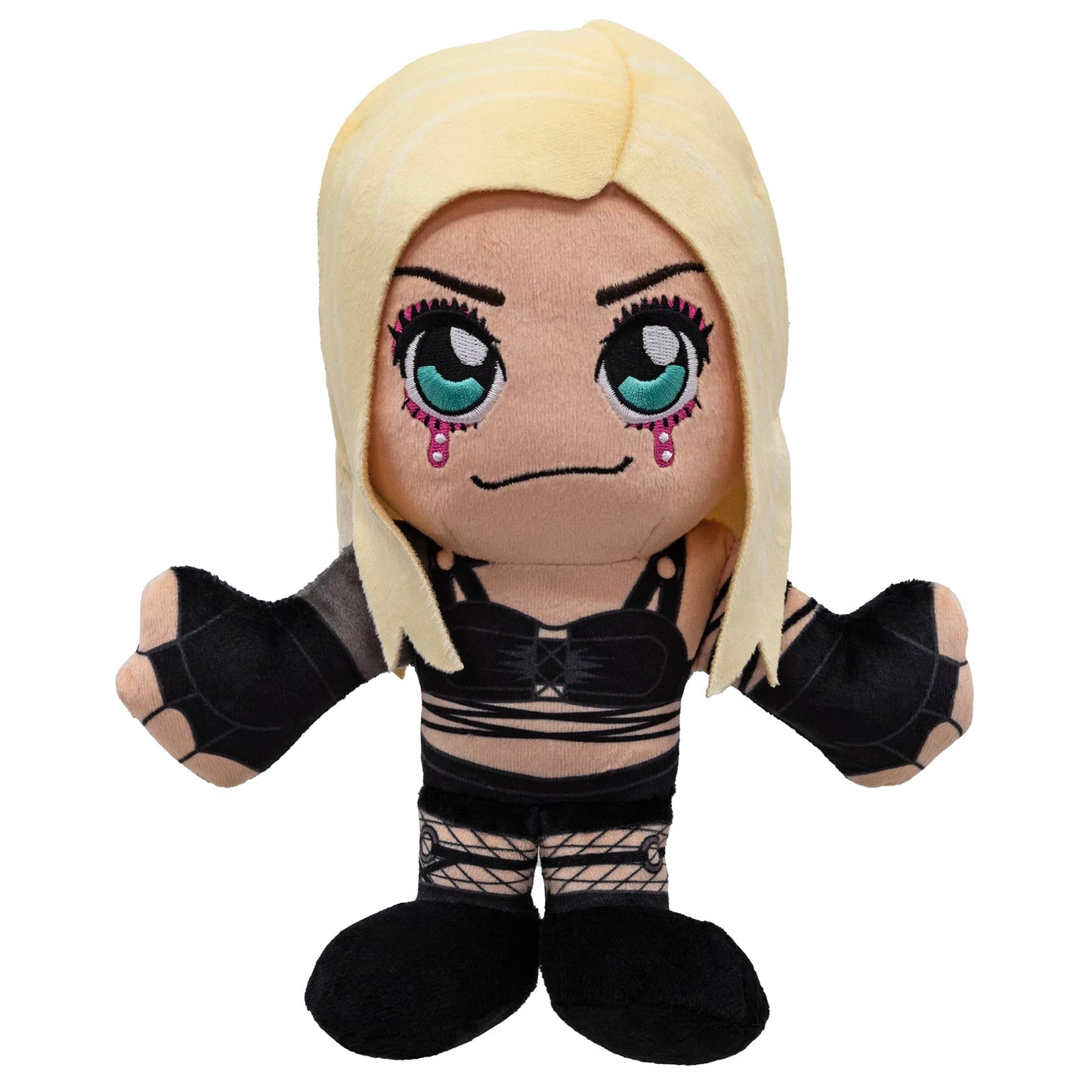 Bleacher Creatures WWE Liv Morgan 8" Plush Toy - Soft Chibi Design, Crystal Velboa Polyester, Ideal Gift for Fans