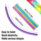 100Pcs 260 Balloons Metallic Long Balloons For Balloon Animals, Thickening Skinny Latex Twisting Balloon For Animals Modeling Ch