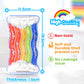 Rainbow Sensory Toys For Kids - Fidget Toys Sensory Tube For Toddlers 3 5 7, Sensory Squeeze Toys For Special Need Children, Anxiety - Road Trip, Classroom Must Haves