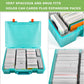 Alkoo 2200+ Card Case Holder, For C.A.H For Mtg Deck Box Organizer, Storage Compatible With Cards Against Humanity For Magic The Gathering For Yugioh For Topps Baseball For Taco Cat Goat Cheese Pizza