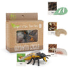Boticako Montessori Life Cycle Learning - Montessori Life Cycle Animal Figures With Flash Cards, Plastic Insects Monarch Butterf