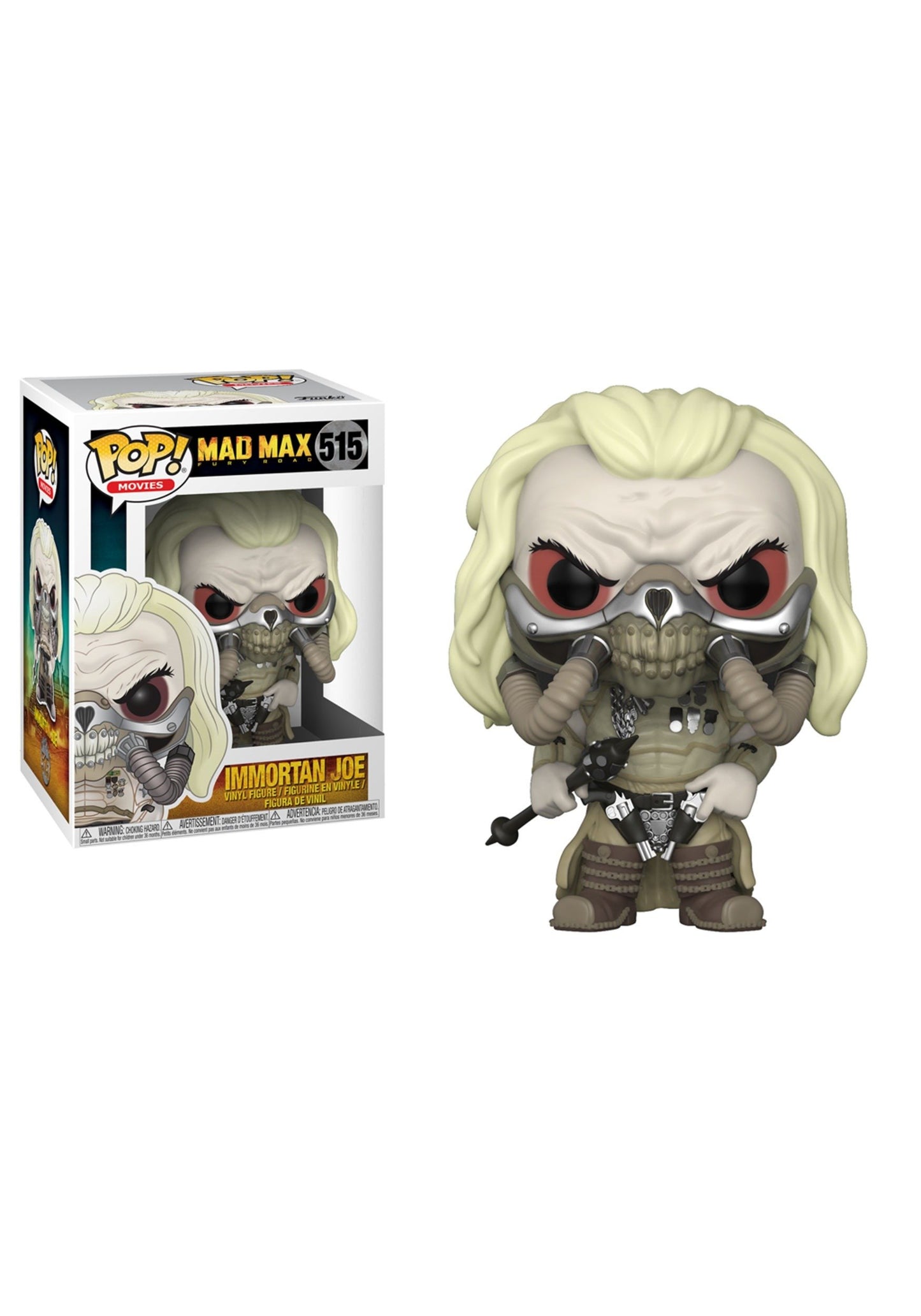 Funko Pop! Movies Immortan Joe Collectible Figure - Model 28032 (Styles May Vary)