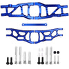 Vgoohobby Aluminum Suspension A-Arms Set w/Tie Bar Front Rear Upgrades Parts Compatible with 1/10 Traxxas Slash 2WD RC Car,Repla