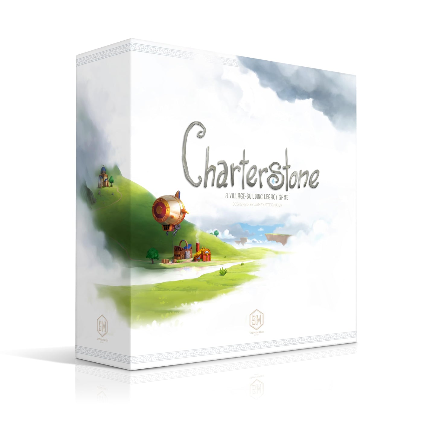 Stonemaier Games Charterstone - Competitive Legacy Village-Building Board Game for 1-6 Players, Ages 14+, Cardstock, Model STM700