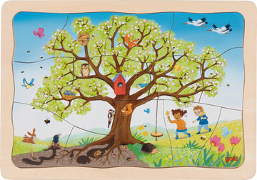 Schichtenpuzzle Apfelbaum, Per St