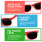 Bouiexye 48 Pack Party Sunglasses Bulk for Birthday Summer Wedding Party Goody Bag Fillers Supplies (Red)