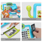Fs Pretend Play Calculator Cash Register Toy As Preschool Gift For Kids, Classic Count Toy With Sound, Microphone, Scanner, Pret
