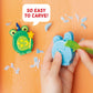 KLUTZ Easy-to-Carve Wax Animals Craft Kit