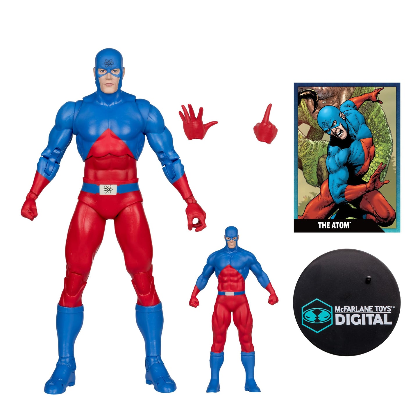 Mcfarlane Toys Dc Direct The Atom (Dc: The Silver Age) 7In Action Figure Digital Collectible