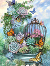 Springbok's 500 Piece Jigsaw Puzzle Butterfly Bliss - Made in USA