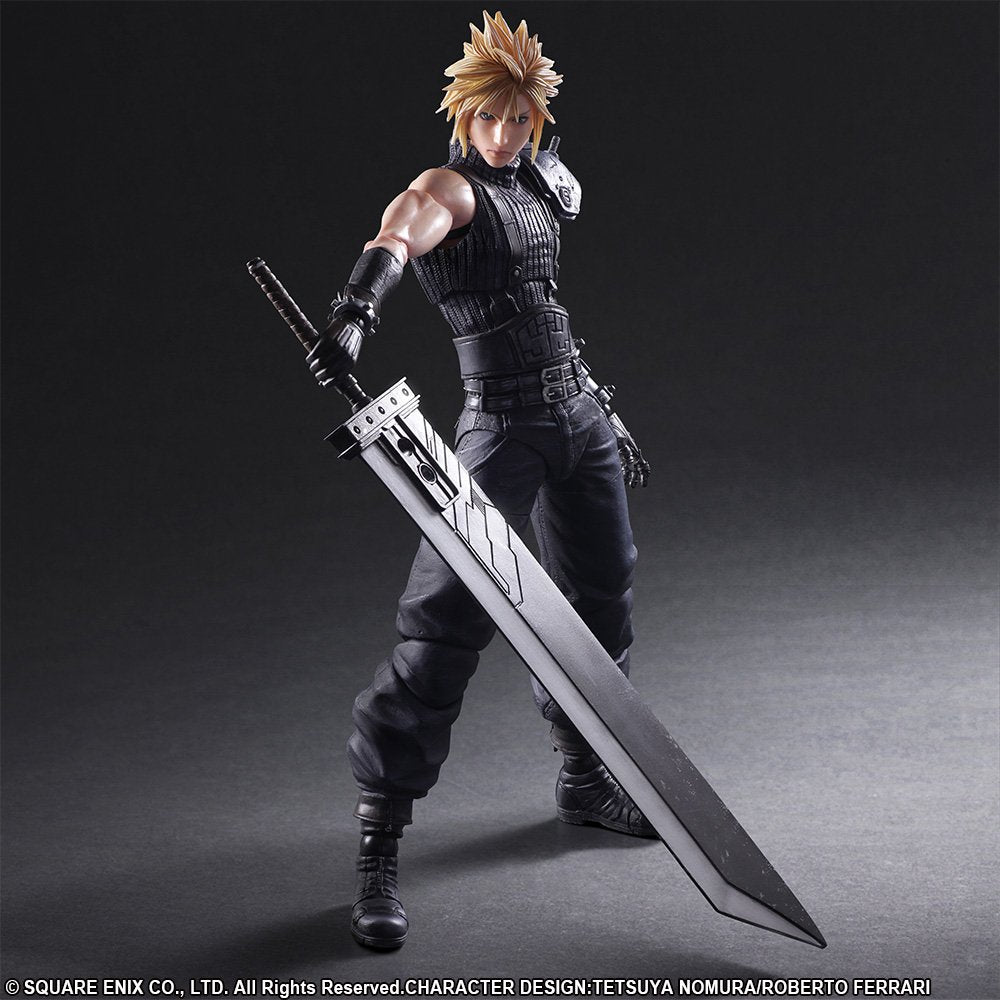 Square Enix Final Fantasy VII Remake Cloud Strife Play Arts Kai Action Figure