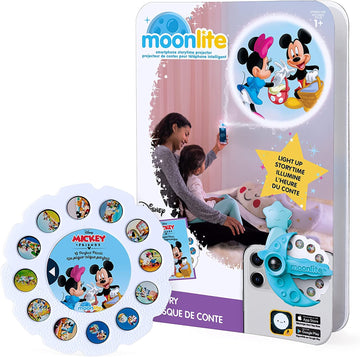 Moonlite Storybook Reels For Flashlight Projector, Kids Toddler | Mickey & Friends A Perfect Picnic | Single Reel Pack Story For