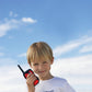 LEXiBOOK  Miraculous  Walkie Talkies  200m  Communication Set for Kids  2 Communication Channels  Belt Clip  Black/Red  TW12MI