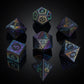 UDIXI Obsidian Dice Gemstone DND Dice Set Stone D&D Dice for Dungeons and Dragons, Stone D and D Dice for MTG Table Games