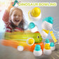 Uneede 4 In 1 Bounce And Catch Dinosaur Toys, Magnetic Fishing Game, Tic Tac Toe, Bowling And Pop Up Family Operation Game, Chri