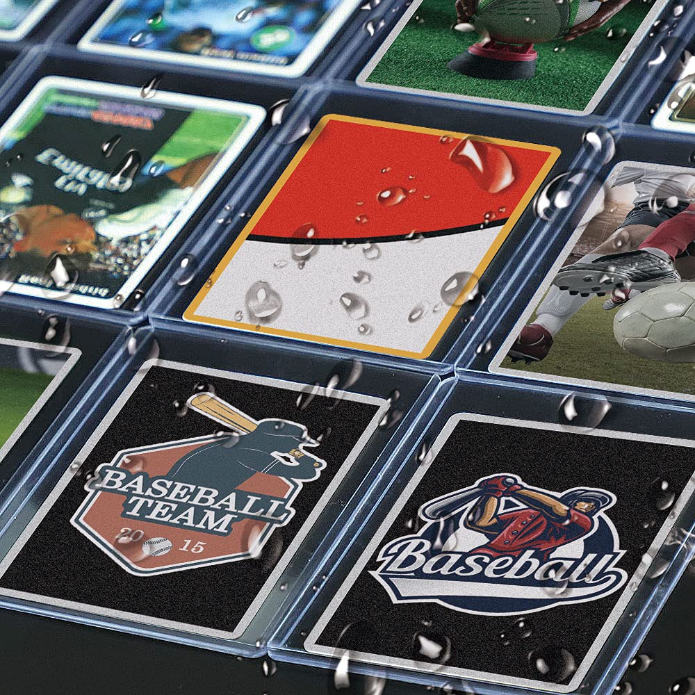30 Count Toploaders Card Sleeves for Trading Cards, Thick Hard Penny Card Sleeves Card Protectors Fit for Stardard Cards, Baseba