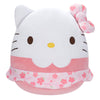 Squishmallows Original Hello Kitty 14-Inch Plush - Floral Dress & Bow, Soft Polyester, Model SQSN00332