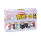 Funko Pop! Bitty: Sanrio - My Melody, Pochacco (Unicorn Party), Badtz-Maru, and Chase Mini Figure - 0.9 Inch (2.2 Cm) - Hello Ki