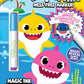 Paint with Water Super Set for Toddlers, Kids - Bundle with 3 Mess Free Books with Water Surprise Brushes Featuring Baby Shark,