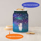 Pintoo 3D Puzzle Jar 128 Plastic Pieces For Adults - Dreams Come True - Airtight Lid Container And Inner Glass Jar For Kitchen D