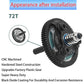 Rc 48P 72T Spur Gear Hardened Steel Spur Gear Upgrades Part For Traxxas 1/10 Slash Stampede Rustler Bandit 2Wd Vxl Xl-5 F-150 Sv